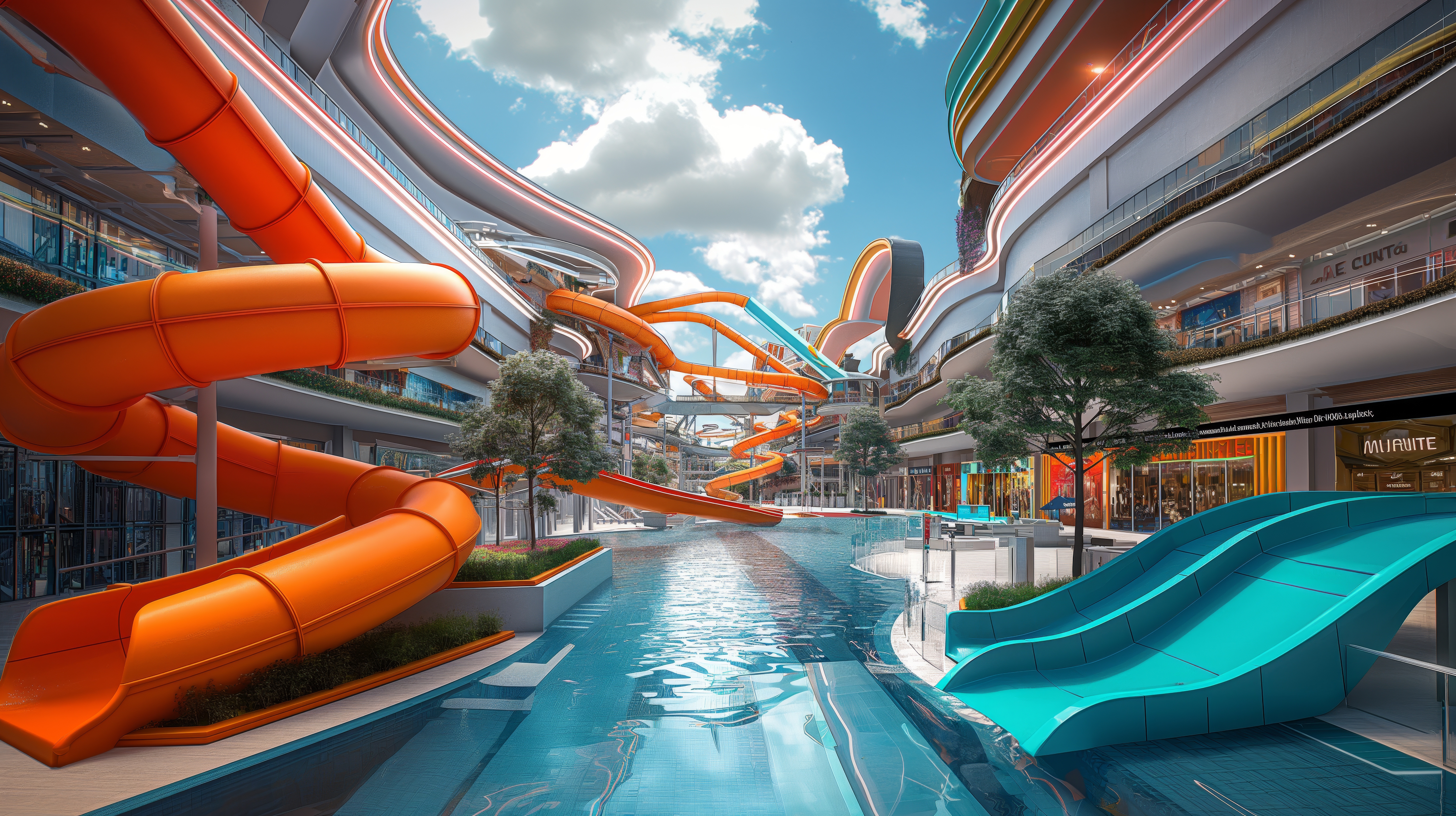 Water Slides
