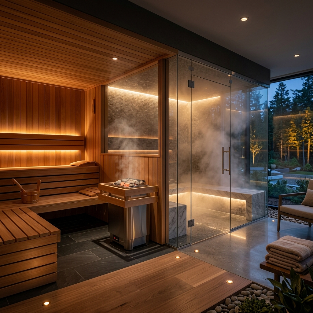 Steam and Sauna Equipments